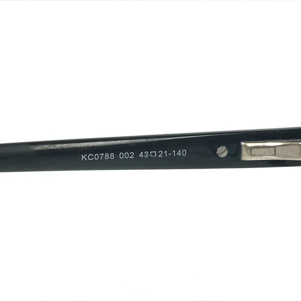 Kenneth Cole Reaction Eyeglasses Frames KC0788 002 Black Thick Rim 48-21-140